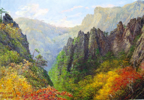 朝鲜人民的生活现状及朝鲜油画赏析(图)_环球