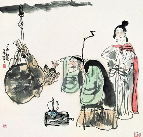 画家韩硕:用自己的实践创造出来的传统笔墨韵