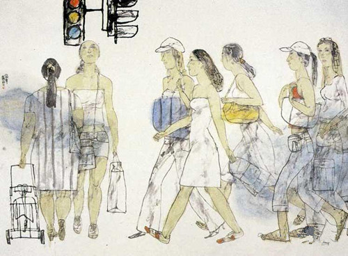 画家韩硕:用自己的实践创造出来的传统笔墨韵